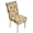 Rose Floral, variant on TSOVTHRID Honeycomb Yellow Print Quilted Dining Chair Cushion Cover Upholstered Adjustable Chair Seat Covers Stretchy Soft Seat Slipcovers for Home, Restaurant, Set of 1