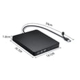 thumbnail image 4 of USB 3.0 Type-C DVD Caja de unidades ópticas externas para computadora portátil, 4 of 5