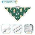 thumbnail image 6 of Dog Bandana 2 Pack,Green Princess Castle Pattern Bandanas for Dogs,Cat Bandana,Small/ Large Dog Bandana 2 Size,Dog Bandanas, 6 of 6