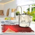 thumbnail image 5 of Sparkle Christmas Tree Dish Drying Mat for Kitchen Counter Absorbent Microfiber Large Drying Pad Dish mats for Kitchen Countertops 18 x 24 Inch, 5 of 7