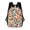 Color-2, variant on Colorful Polka Dot Pattern Background Backpack Backpack Student Backpack Cartoon Canvas Backpack