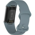 thumbnail image 3 of MYKOMI Compatible avec Fitbit Charge 6 / Fitbit Charge 5 Bandes, Bande de Remplacement en Silicone Doux pour Femmes Hommes, 3 of 9