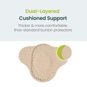 Bukihome Bunion Pads to Wear with Shoes - 24 Pcs Moleskin for Feet - Water-Resistant - Bunion Pain Relief Cushions for All-Day Comfort & Protection (Multi-Size)