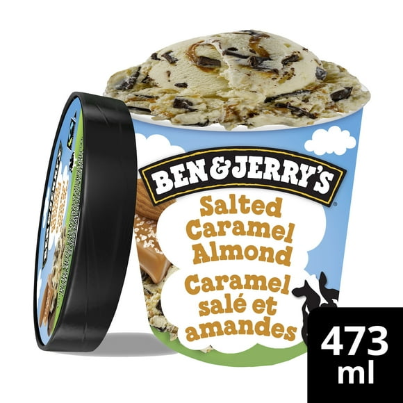 Ben & Jerry's Salted Caramel Almond Ice Cream, 473 mL