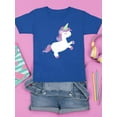 thumbnail image 3 of Playful Unicorn T-Shirt Juniors -Image by Shutterstock,  Medium, 3 of 4