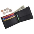 thumbnail image 5 of Genuine Lambskin Soft Leather Bifold Credit Card Wallet with Coin Pouch 59, 5 of 24