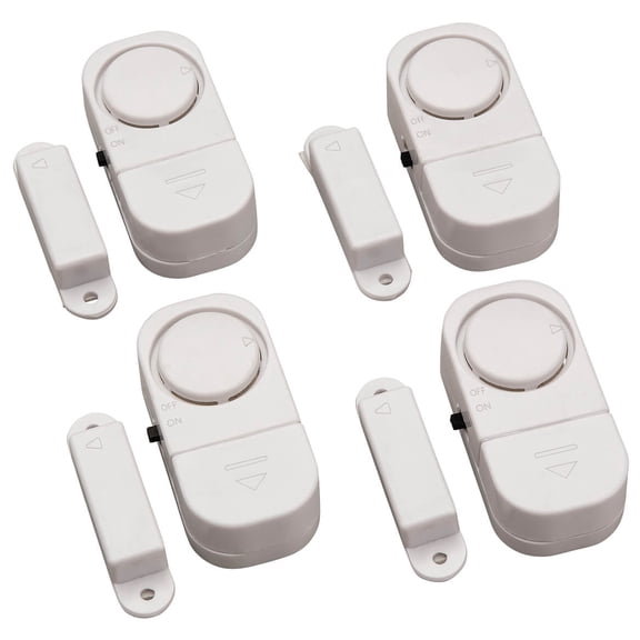 Door or Window Entry Alarms, Set of 4 by LivingSURE™