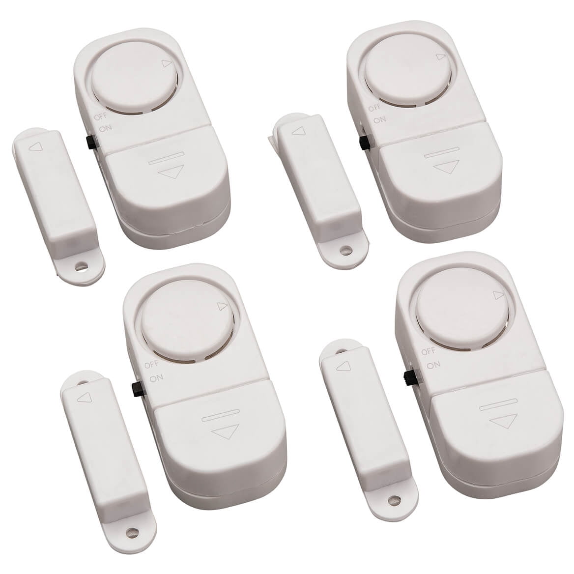 Door or Window Entry Alarms, Set of 4 by LivingSURE