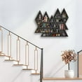 thumbnail image 2 of Triangle Mountain Crystal Shelf Display for Wall, Rock Gem Healing Stone Collections Display Shelf, Crystal Holder Trinket Organizer Knick Knack Shelf, Witchy Decor Gift for Women - 2025 UPGRADED, 2 of 9