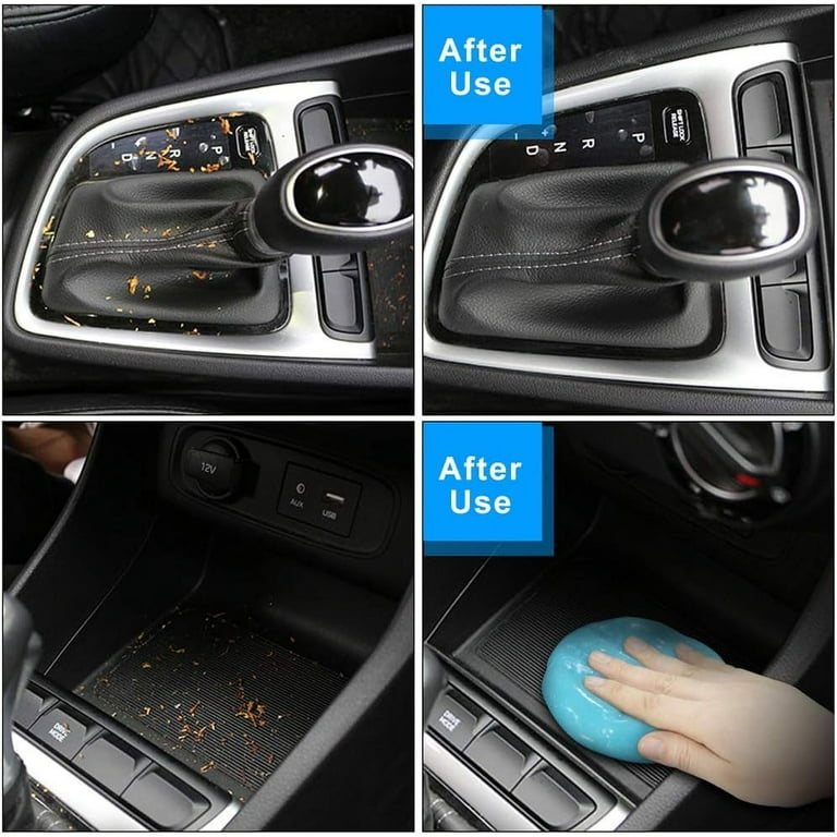 Cleaning Gel for Car Detailing Tools Car Cleaning Kit Automotive Dust Air  Vent Interior Detail Detailing Putty Universal Dust Cleaner for Auto Laptop