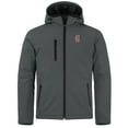 thumbnail image 2 of Men's Cutter & Buck  Steel Greenville Drive  Clique Equinox Insulated Softshell Full-Zip Jacket, 2 of 3