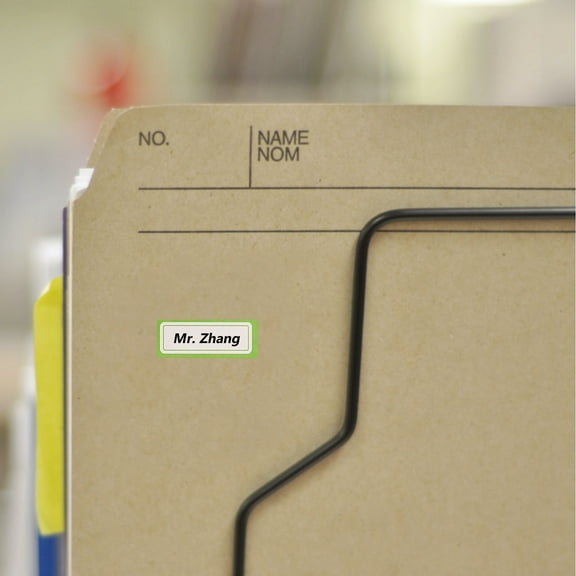 WHAMVOX 20 Sheet Name Tag Stickers Colorful Border Name Tag Labels Sticker Name Tag For School Office Home For Water Bottle Notebook Clothes