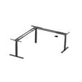 thumbnail image 2 of Monoprice Triple Motor Height Adjustable Sit-Stand Corner Desk Frame - Black, 3 Leg Corner, L Shaped Table Base, Programmable Memory Settings, 2 of 2