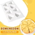 thumbnail image 1 of Clearance! Cheese Decor Mould Shape Baking Cookie Silicone Cake Cake Mould A, 1 of 8