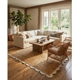 thumbnail image 4 of Sivi 9 x 12 Feet Handmade Scallop Braided Jute Rug - Natural Jute Area Rug, 4 of 15