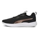 thumbnail image 2 of TENIS DAMA CORRER PUMA RESOLVE METALLIC 19506301 TEXTIL NEGRO Puma 19506301, 2 of 8