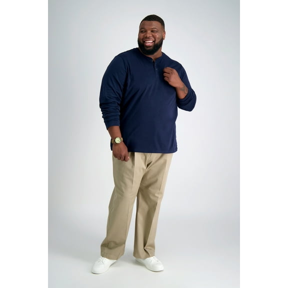 Haggar Men's Big & Tall Work to Weekend® Pro Pleat Pant HC90410