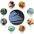 80PCS Hot Melt Glue Sticks Transparent Heat Melting Glue Strips All
