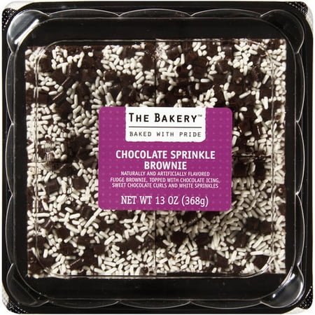 The Bakery at Walmart Chocolate Sprinkle Brownie, 13 oz