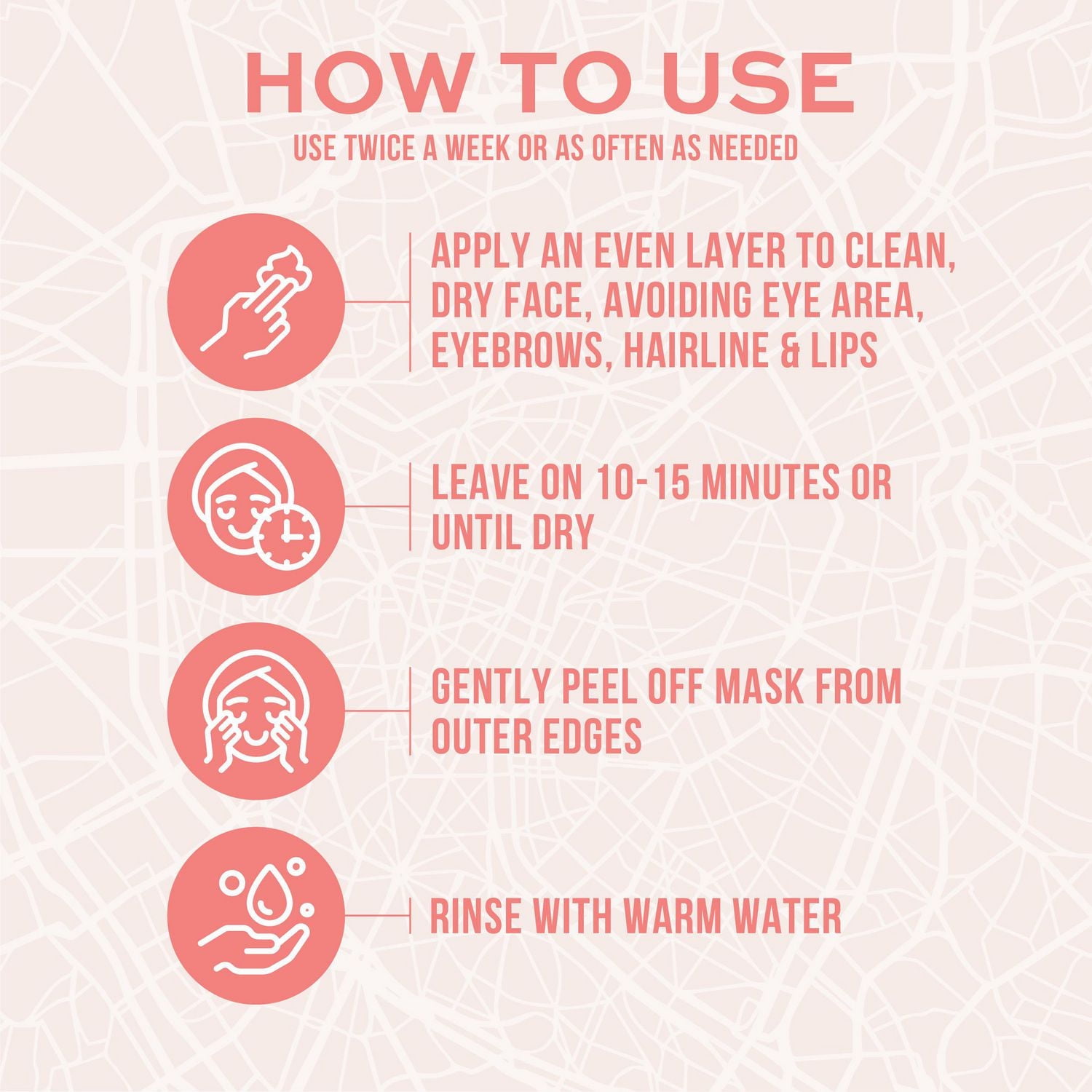 Freeman Exotic French Pink Clay Mask, 175 ml