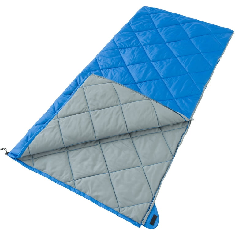 Ozark Trail 40-Degree Quilted Sleeping Bag (75 in. x 33 in.) - Walmart.com