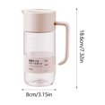 thumbnail image 3 of Glass Oil Pot With Large Capacity Leak Proof Soy Condiment Vinegar High Borosilicate Press Automatic Opening And Closing 550ml, 3 of 6