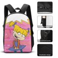 thumbnail image 3 of Rugrats Backpack Three Piece Essentials 17 Inch Bag Lunch Tote Pen Case, 3 of 5