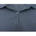 thumbnail image 6 of Atasi Indian Ethnic Men's Kurta Full Sleeve Collar Neck Cotton Gray Shirt-Small, 6 of 7