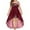Red, variant on Fesfesfes Plus Size Dress for Women Off Shoulder Sequins Splicing Evening Gowns Mother of the Bride Dress Elegant Solid Wedding Guest Dress Oversize Lace Front Slit Summer Dress