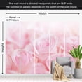 thumbnail image 3 of Floral Wallpaper Wall Mural - Ocean of Roses, 3 of 5