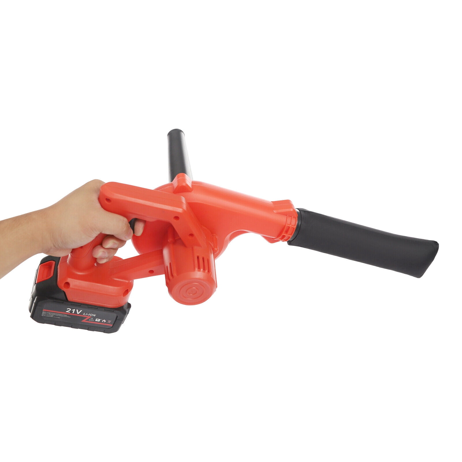 ToppiJoy ABS Mini Air Blower Handheld Dust Vacuum Dual Function Cordless Small Lightweigth Grass Leaf Dust Blower for Car Room Keyboard Floor Corner