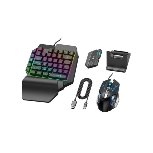 Mobile Phone Keyboard Mouse Console Adapter USB Hub interface wireless connection keypad Converter for Mix Set