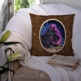 thumbnail image 3 of Carolines Treasures SS8442PW1414 Starry Night Scottish Terrier Fabric Decorative Pillow 14Hx14W multicolor, 3 of 4