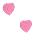 thumbnail image 2 of Soidarity Paquete de 10 esponjas de limpieza de la piel esponja de celulosa de limpieza profunda esponjas de limpieza facial en forma de corazón Rosa 2piezas Soidarity CBP194778, 2 of 6