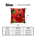 thumbnail image 5 of Seven Starred Ladybird Pillow Covers and Throw Pillow Inserts - Set of 2, Available in 16x16, 18x18, and 20x20 Inches, Featuring Unique Patterns for Home Decor, 5 of 6