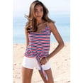 thumbnail image 2 of LASCANA Women's Tie Hem Top Front Bow, 2 of 5