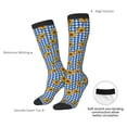 thumbnail image 4 of Pofeuu Sunflowers Print Stockings, Adult Running Hiking Socks for Youth and Adult, 4 of 6