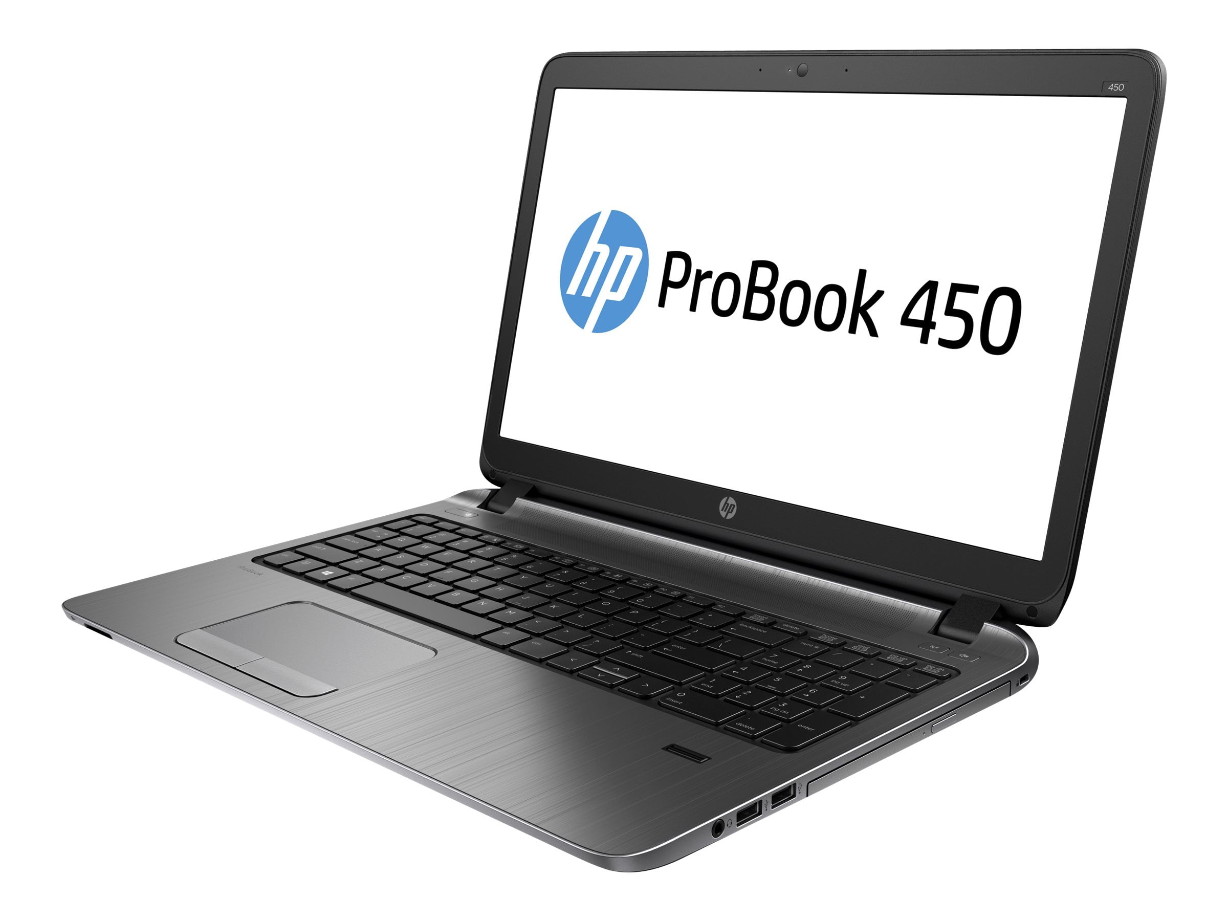 HP ProBook 450 G2 - Core i3 5005U / 2 GHz - (includes Win 10 Pro 64-bit  License) - 4 GB RAM - 500 GB HDD - DVD SuperMulti - 15.6