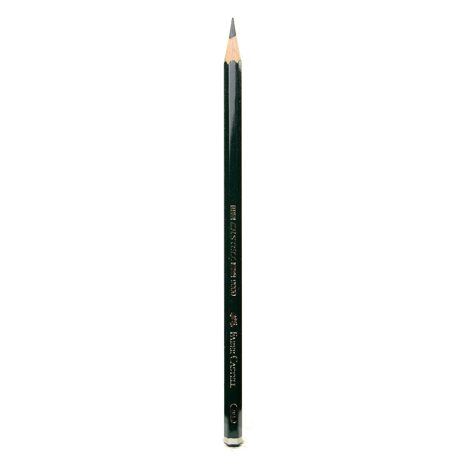  Faber-Castell pencils, Castell 9000 graphite pencils, 8B  Pre-sharpened Black lead pencils for sketch, shading, drawing, artist - box  of 12 (8B)
