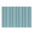 thumbnail image 1 of Blue and White Cutting Board, Retro Modern Pattern with Square Shapes Pastel and Geometric, Decorative Tempered Glass Cutting and Serving Board, Small Size, Blue Pale Blue and White, by Ambesonne, 1 of 1