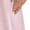 Pink, variant on Women's Knee Length Half Slip Skirt with Lace Trim - Soft Breathable Anti-Sheer Moisture Wicking Underskirt for Dresses & Skirts