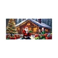 thumbnail image 2 of Extra Large Christmas Garage Door Banner Merry Xmas Holiday Porch Backdrop Decorations for Outdoor Party Wall Hanging Festival Supplies, 2 of 6