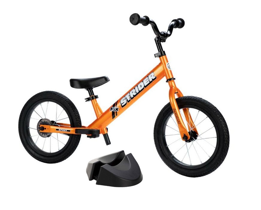 strider balance bike stand