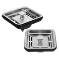 thumbnail image 5 of KAKOWELY kitchen sink stopper 2pcs Kitchen Sink Strainer Plug Waste Processor Plug Waste Disposer Waste Filter For Home Kitchen Dispenser Garbage3.35"X3.35"X2.17", 5 of 5