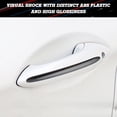 thumbnail image 5 of Xotic Tech 4pcs Sporty Black Exterior Door Handle Strip Cover Trim Compatible With BMW 5 Series F10 F11 F18 2011-2017, 5 of 9