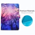 thumbnail image 3 of iPad Mini 4th Gen Case 7.9", Allytech Synthetic Leather Ultra Slim Stand Protective Auto Sleep Wake Shockproof Folio Book Cover with Cards Holder Wallet Case for Apple iPad mini 4, Forest, 3 of 6