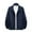 Dark Blue, variant on SHTXOZHI Casual Jackets for Men Full Zip Up Business Work Jackets Stand Collar Lightweight Coats