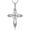 Celtic Cross, variant on Mustard Seed Necklace 925 Sterling Silver Mustard Seed Celtic Cross Pendant Necklace Inspirational Religious Jewelry Gift for Women