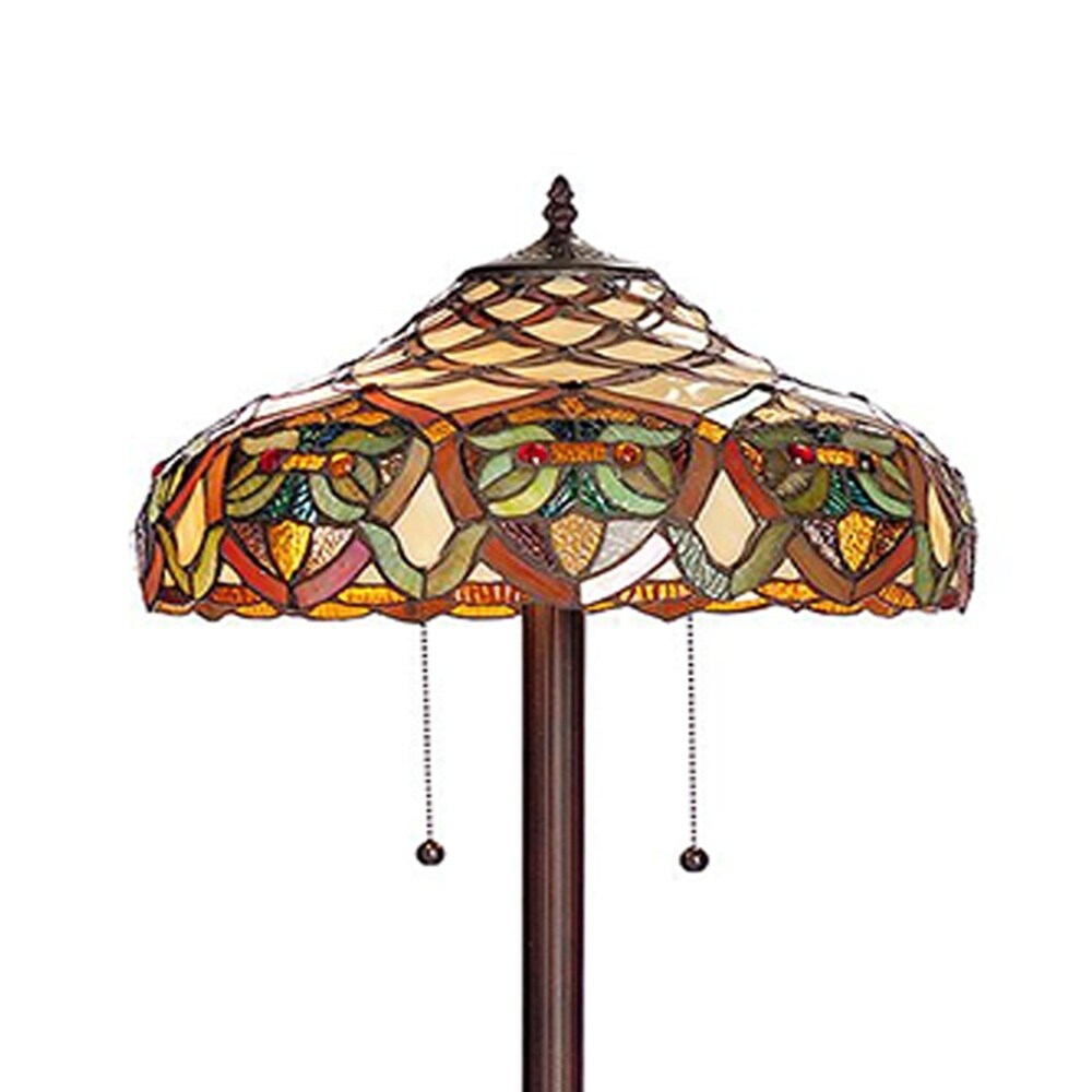 Warehouse of Tiffany Arielle Blue Floor Lamp
