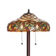 thumbnail image 2 of Warehouse of Tiffany Arielle Blue Floor Lamp, 2 of 4